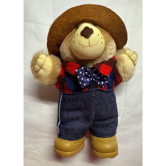 FURSKINS Plush Teddy Bears 7" 1986 Original Appalachian Set Of 3 Vintage - Picture 9 of 9